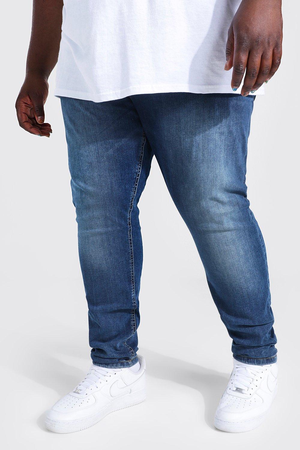 slim jeans for big men