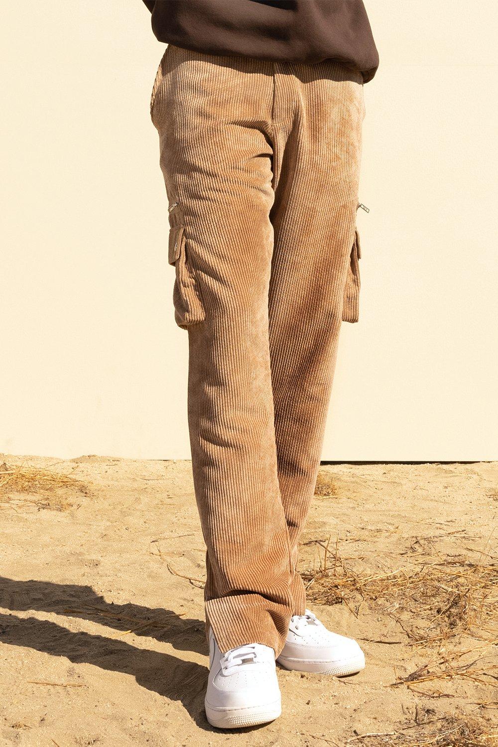 cord combat trousers