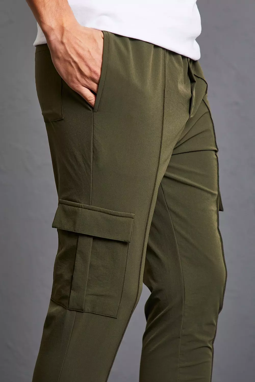 Skinny olive cargo sale pants mens