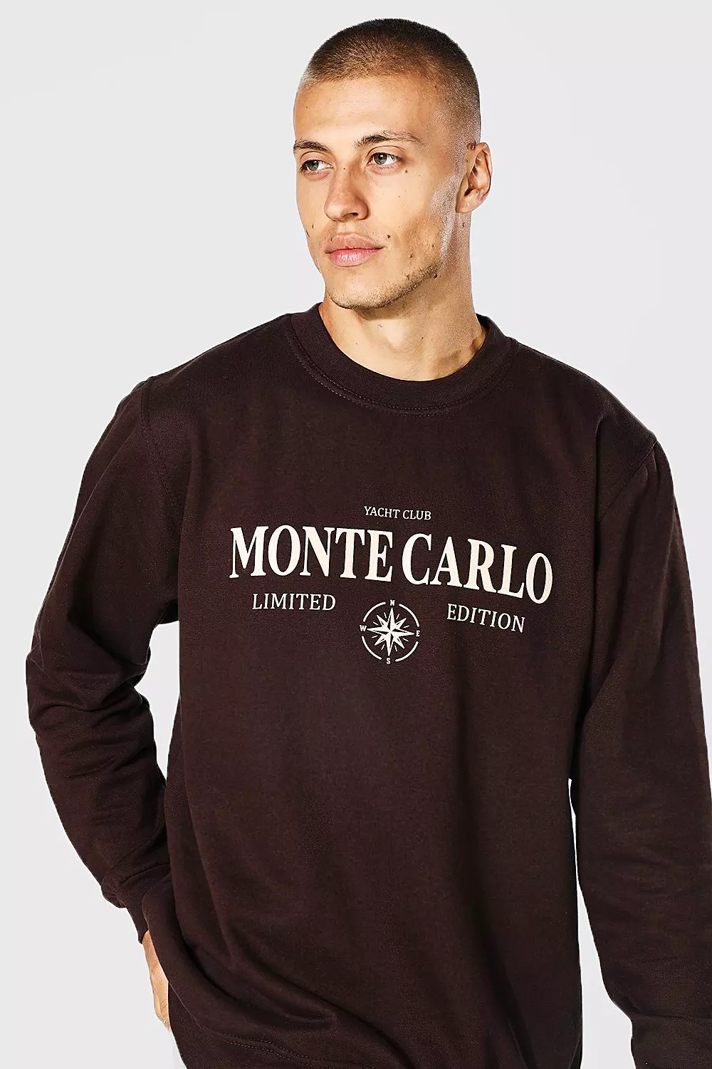 Monte carlo outlet sweatshirt for mens