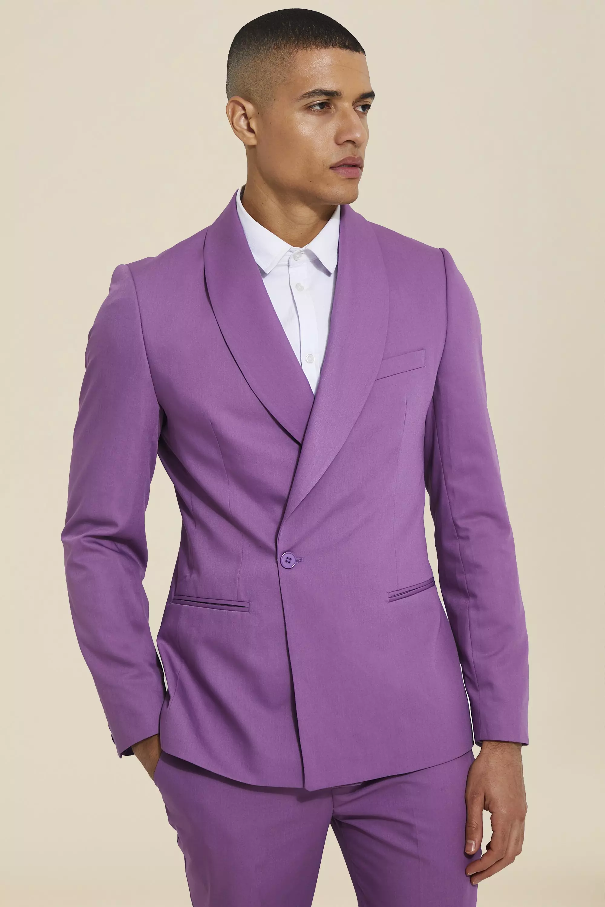 Half sale blazer suit