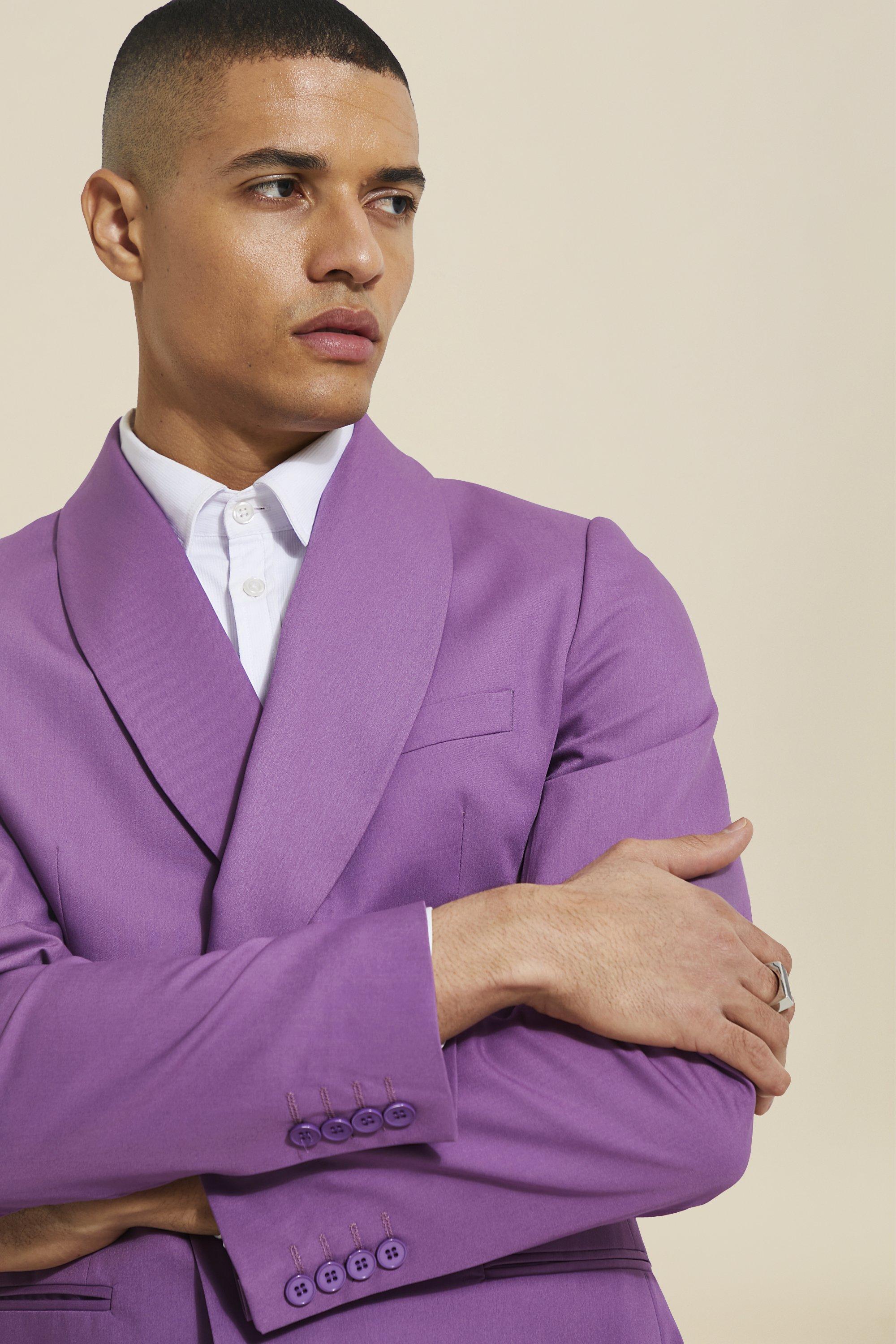 mens plum suit jacket