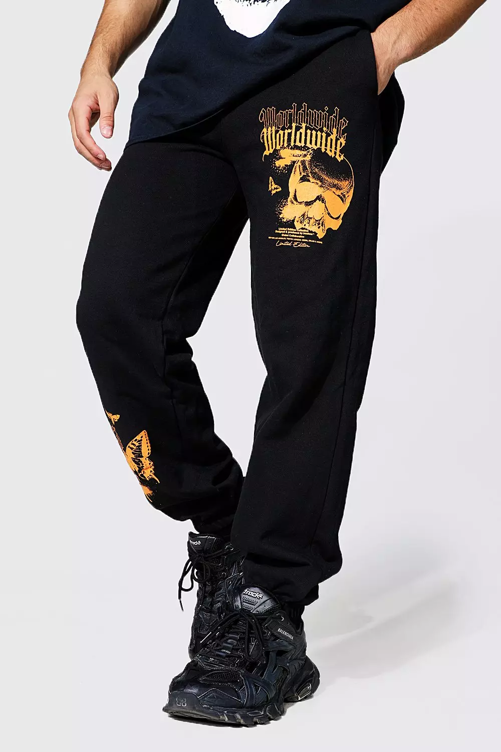 Butterfly Skull Sweatpants