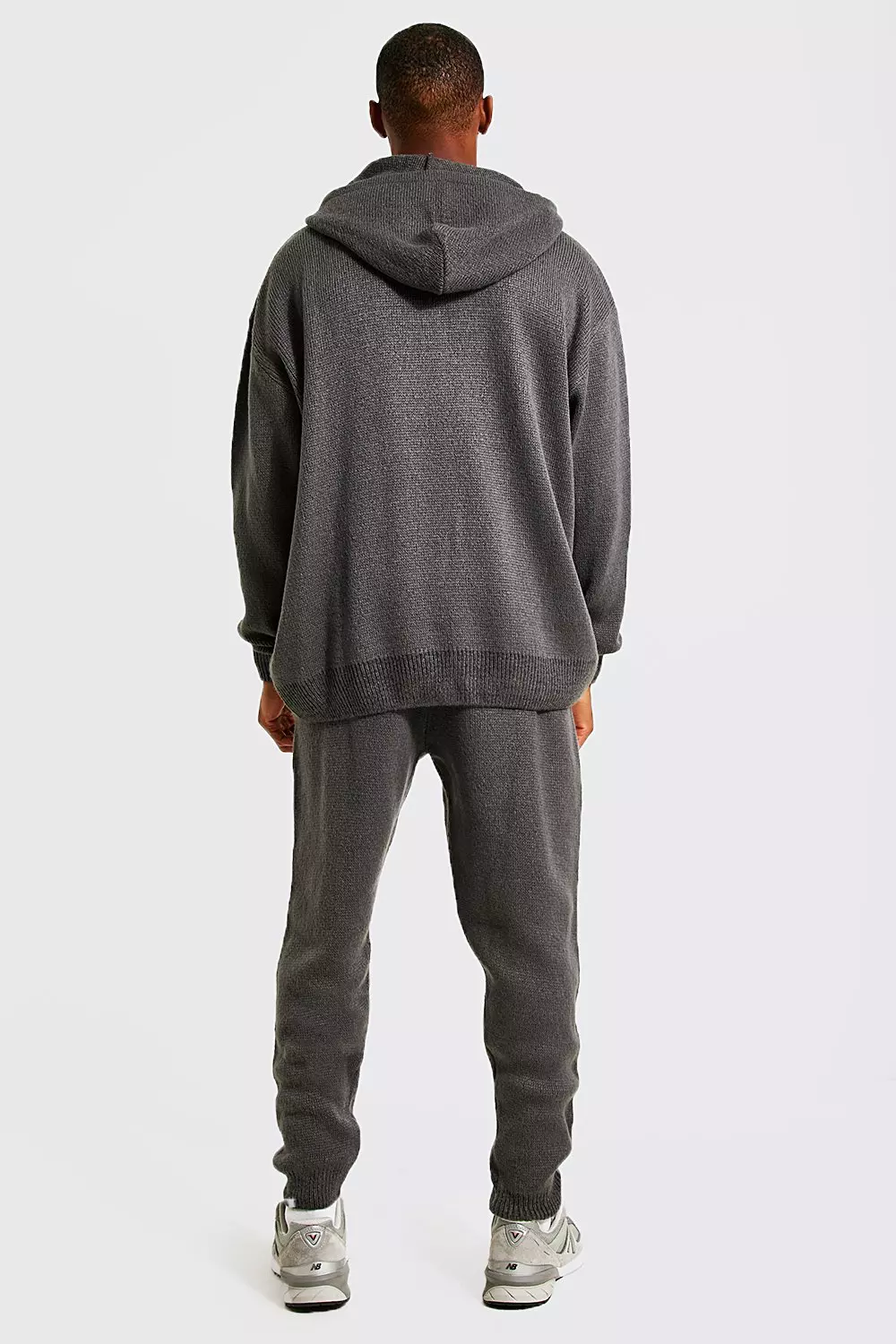 Brushed Knitted Hoodie & Jogger Tracksuit