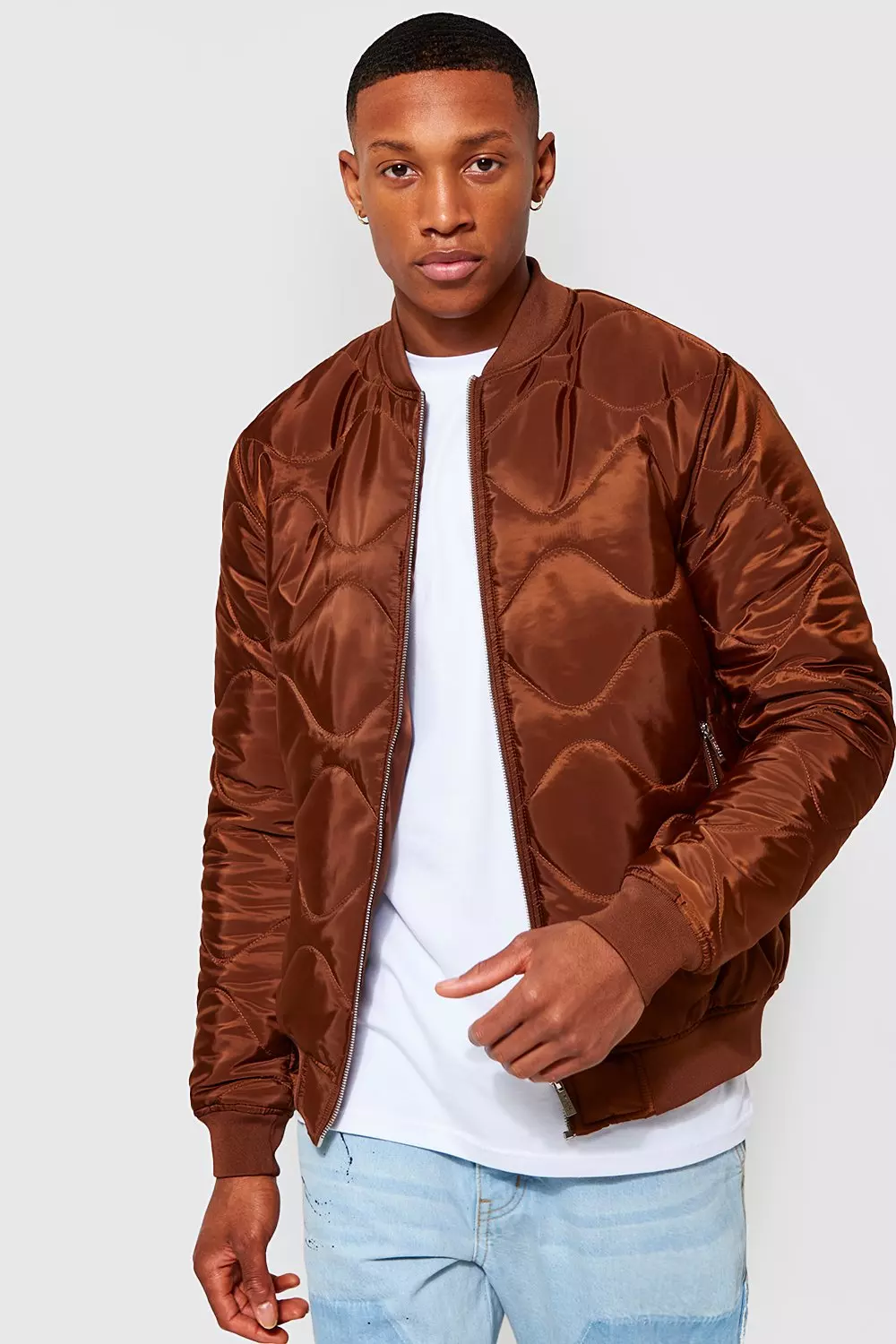 Padded bomber cheap