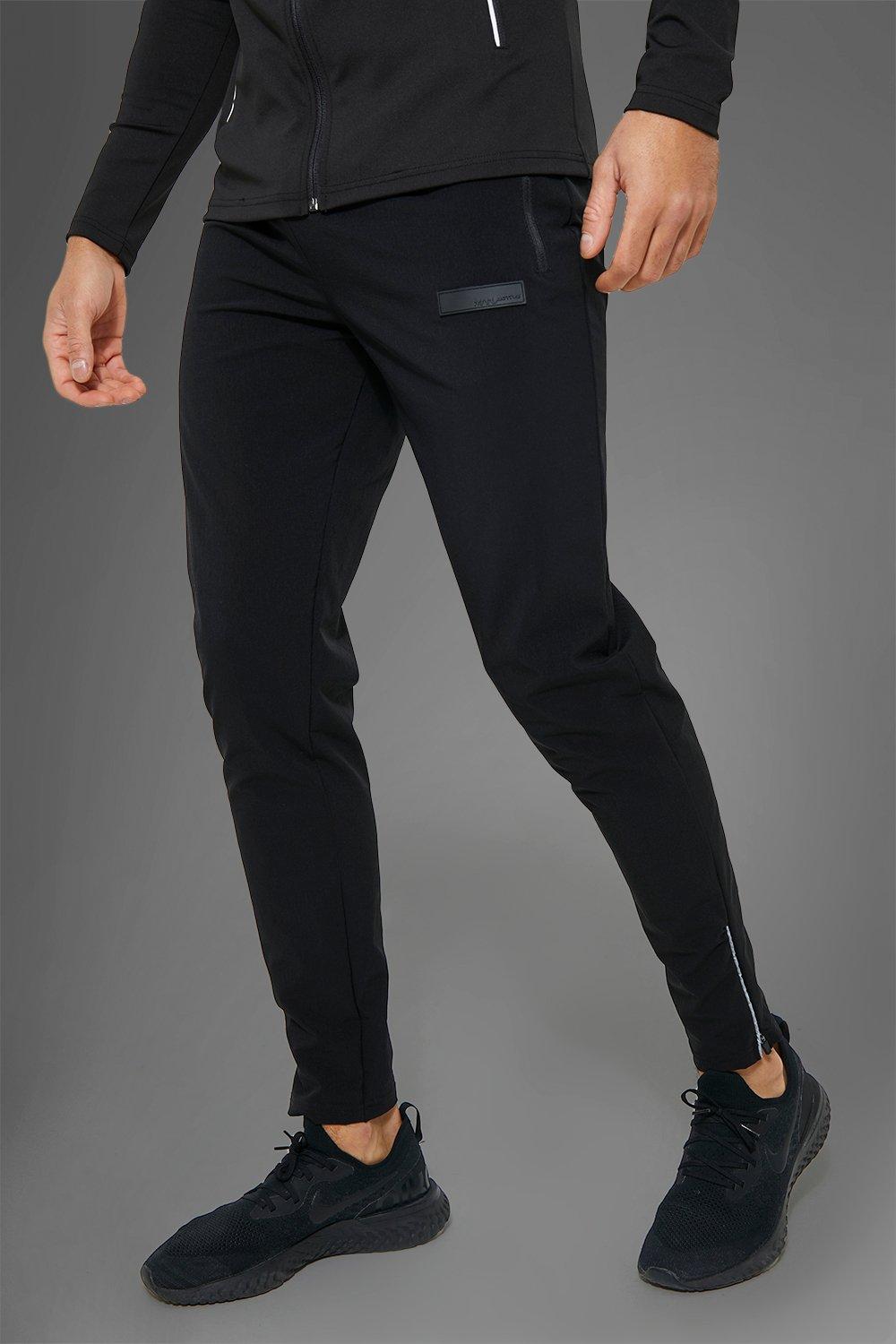 textured jogger pants