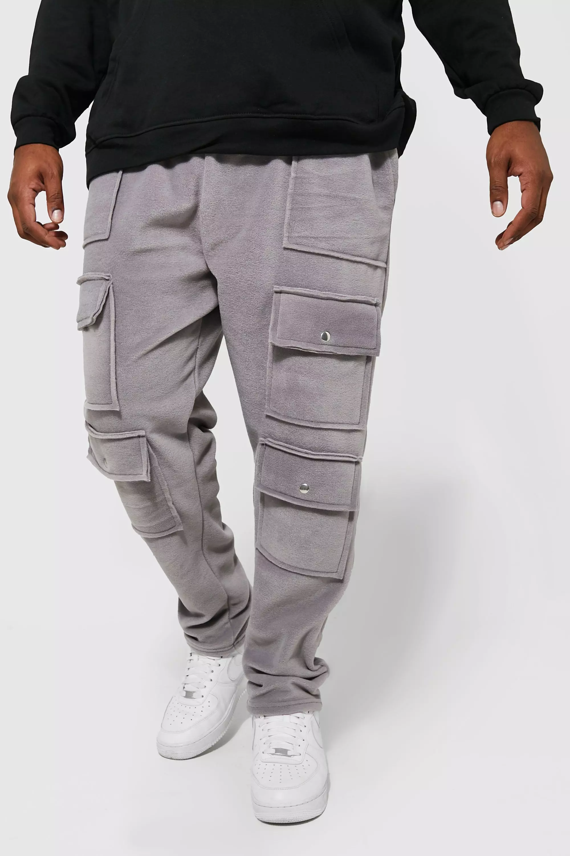 Men Multi-Pocket Cargo Joggers