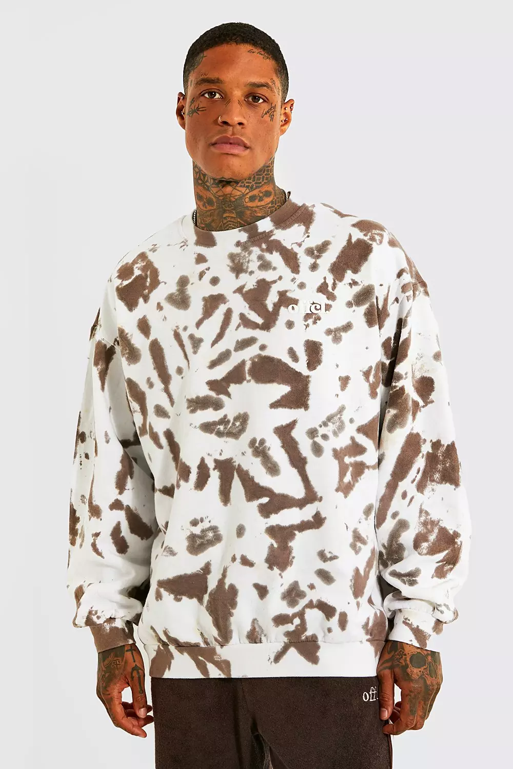 Sweater oversize tie online dye