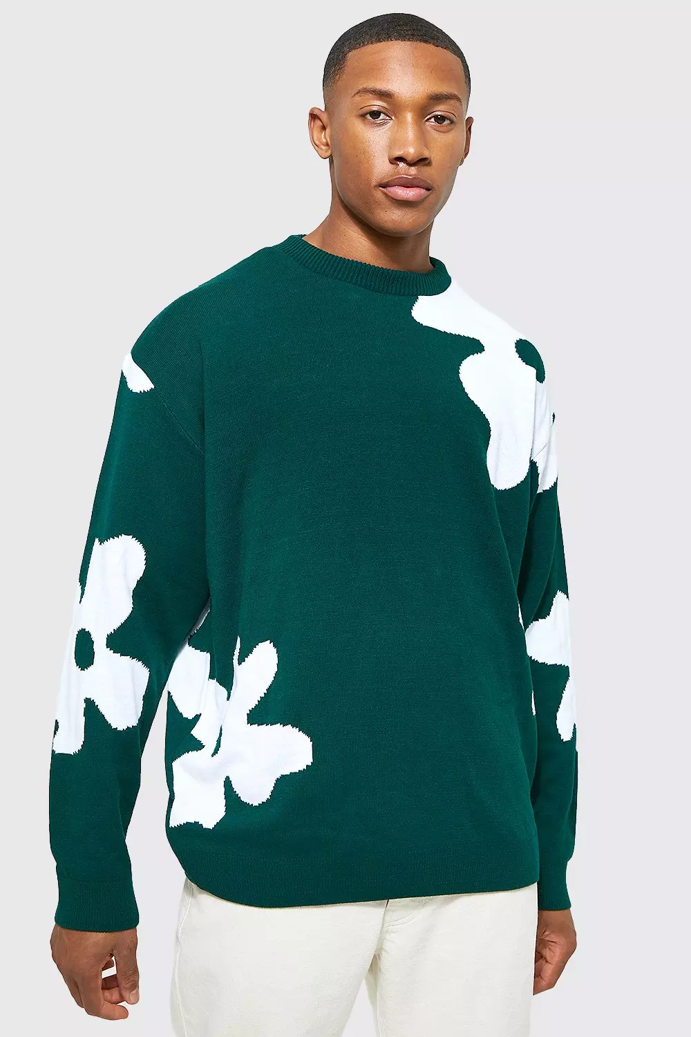 Floral sweater outlet mens