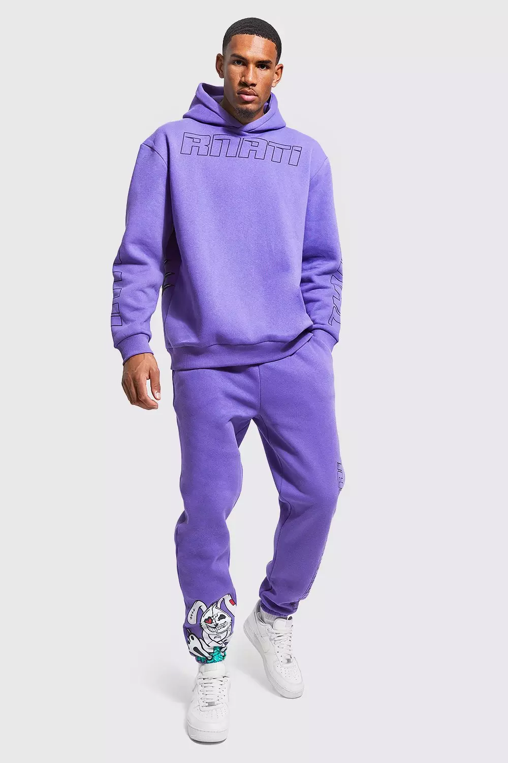 Purple discount bunny hoodie