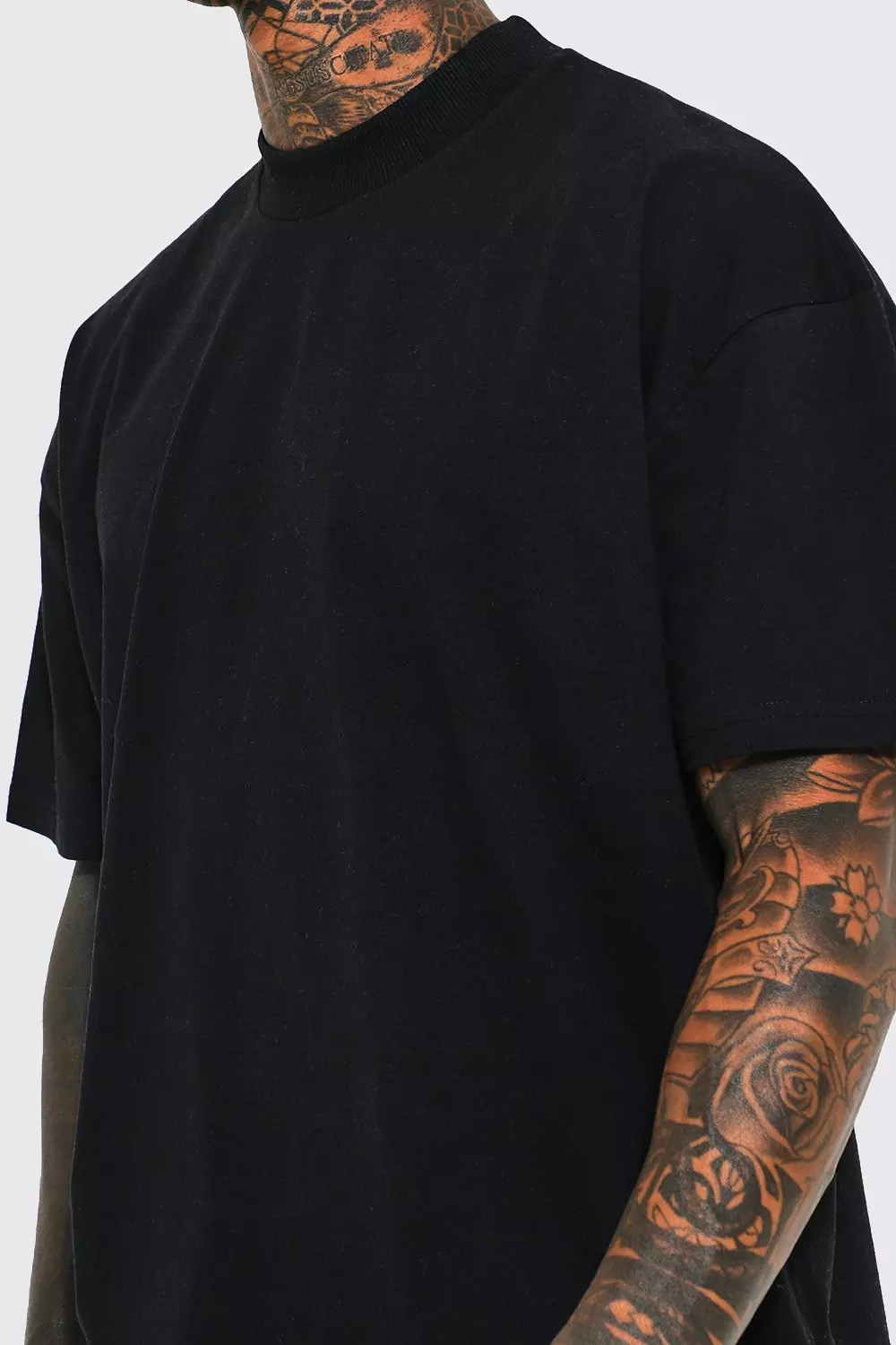 Oversized Extended Neck T-Shirt