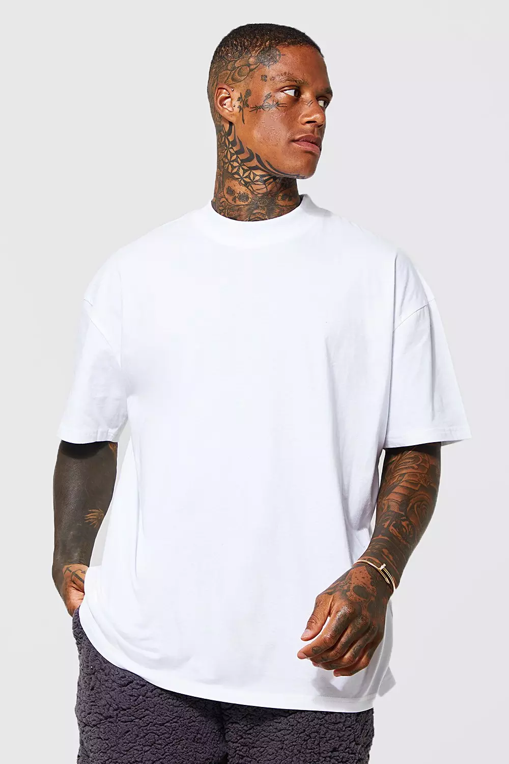 Tall Oversized Extended Neck New York T-shirt