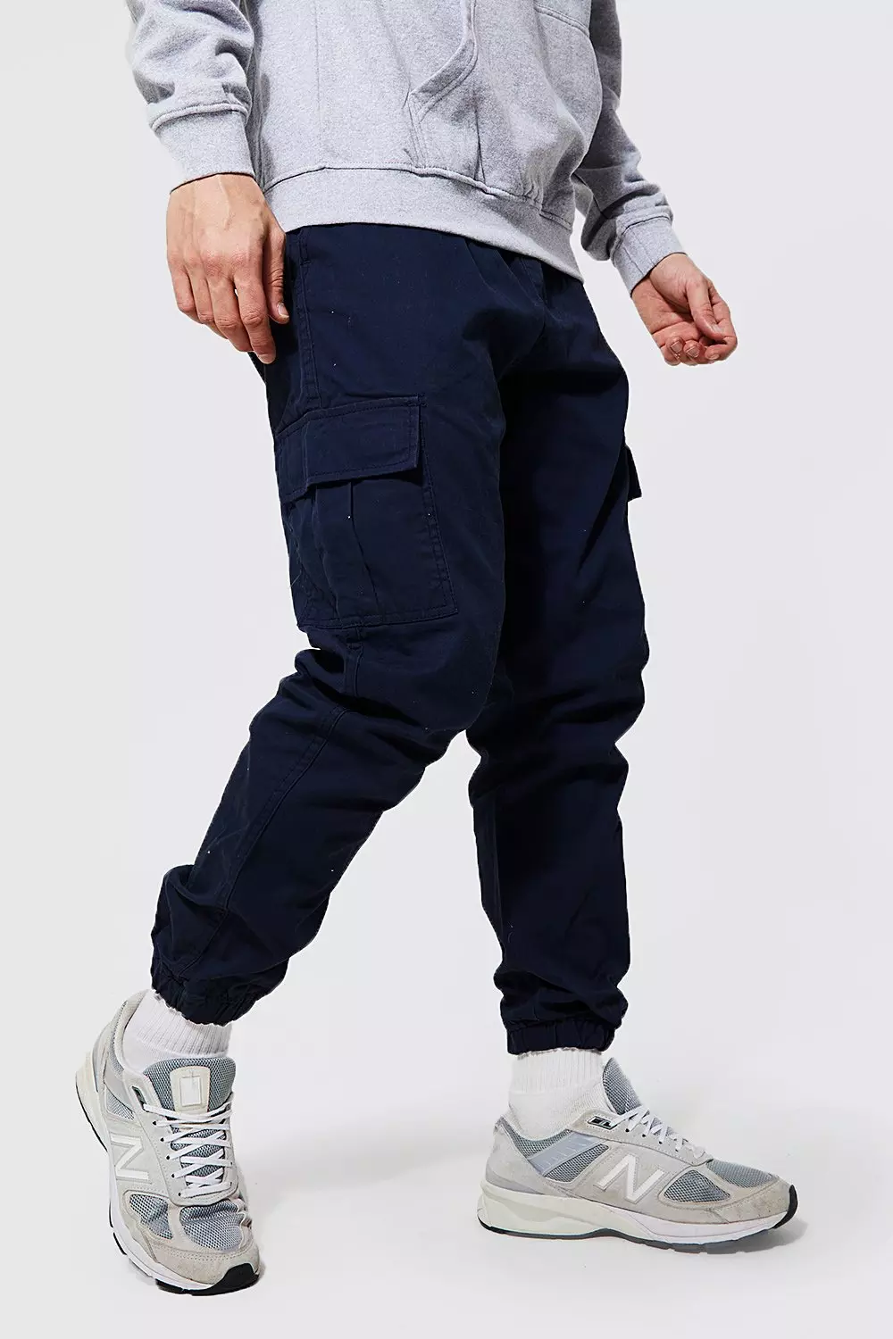 YYDGH Men's Jeans Slim Stretch Straight Leg Jean Elastic Waist Zip up Pant  Casual Classic Fit Trousers with Pockets 