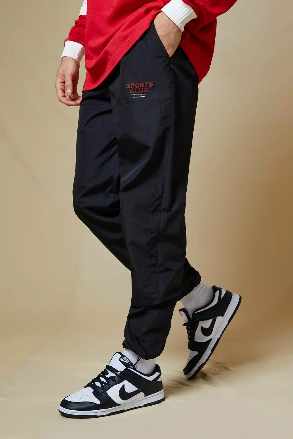 Relaxed Fit Shell Worker Cargo Pants