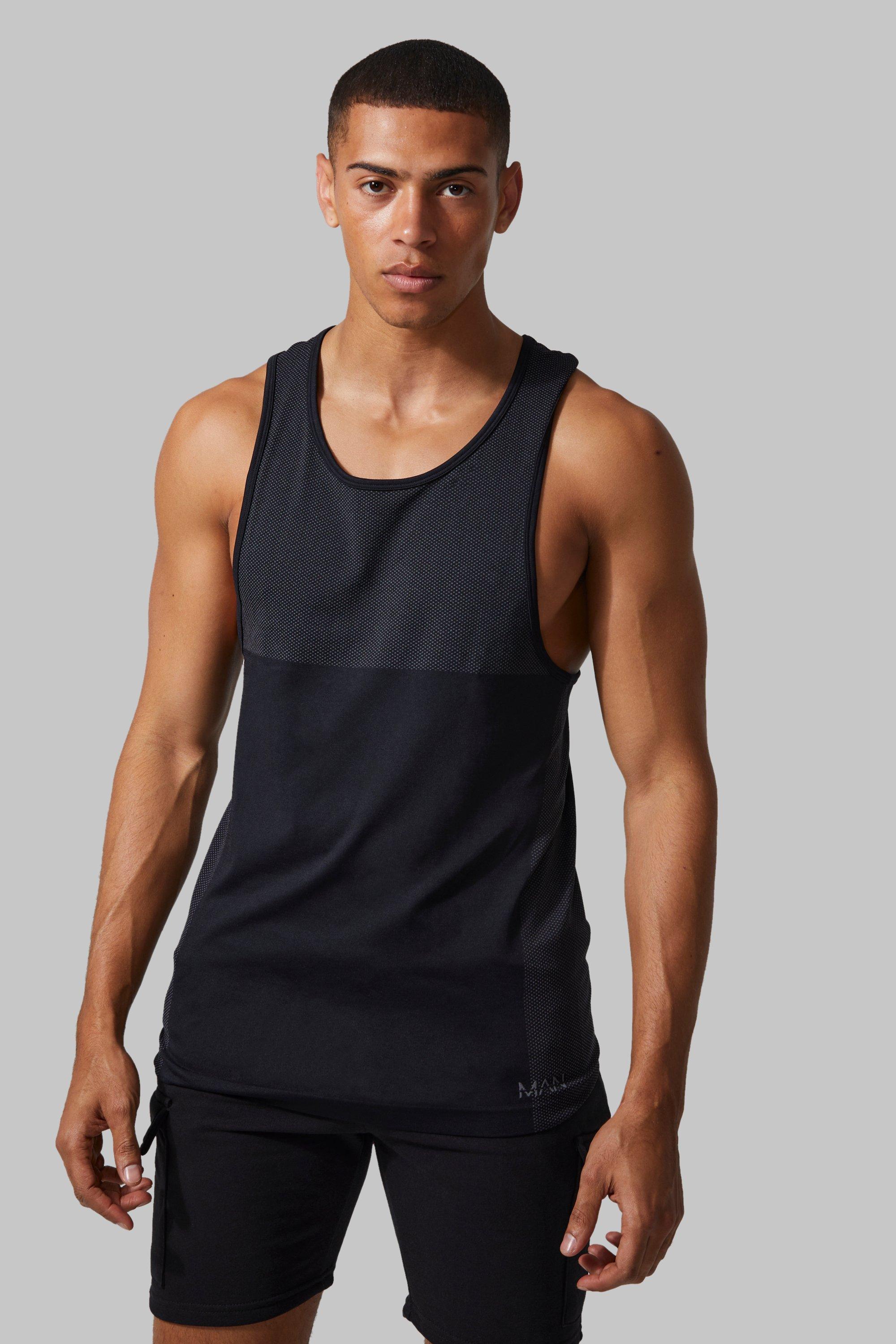 Men's Black Muscle Fit T-Shirts | boohooMAN UK