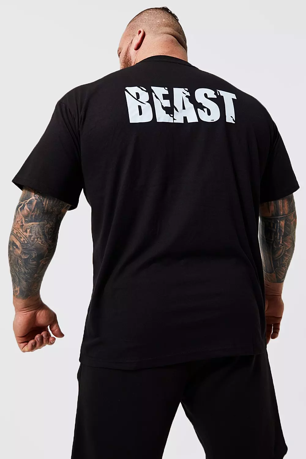 Man Active X Beast Oversized T-shirt
