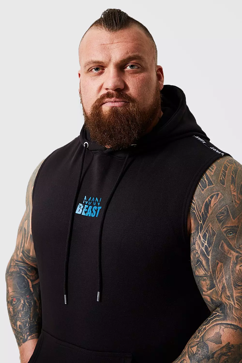 Eddie hall 2025 sleeveless hoodie