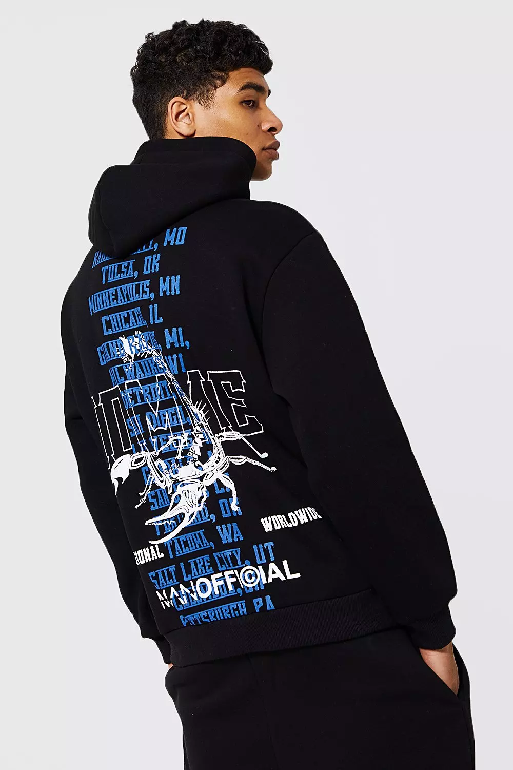 Back print 2025 hoodie mens