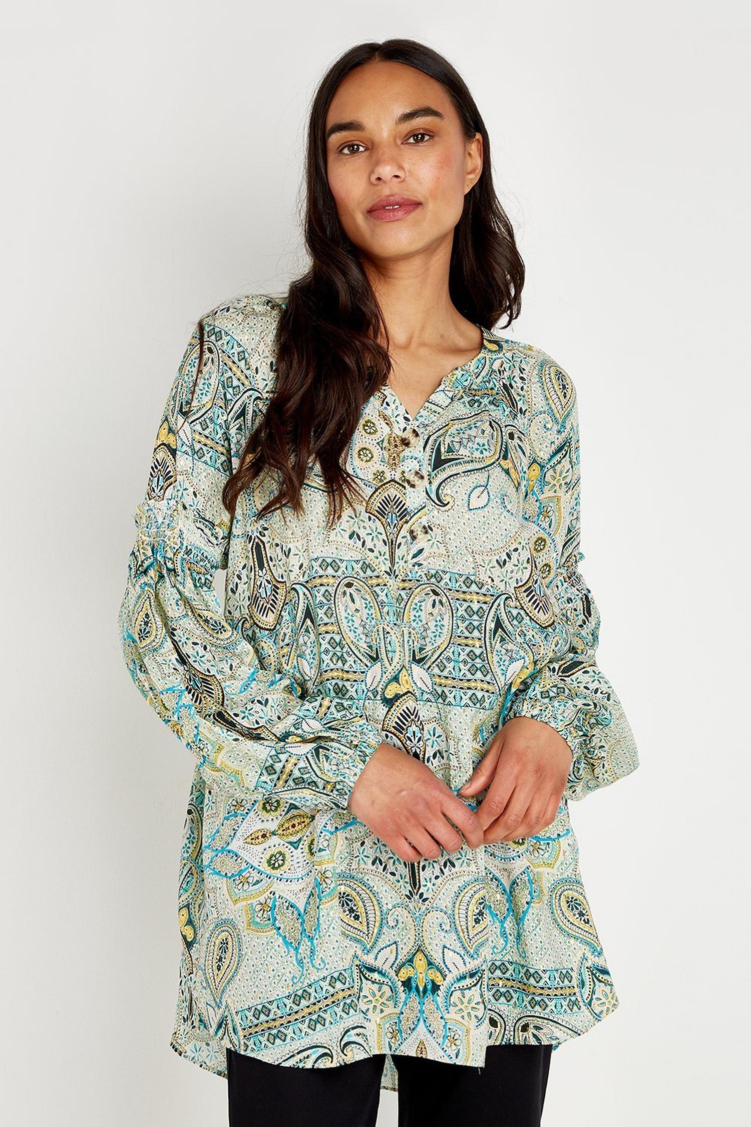patterned blouses