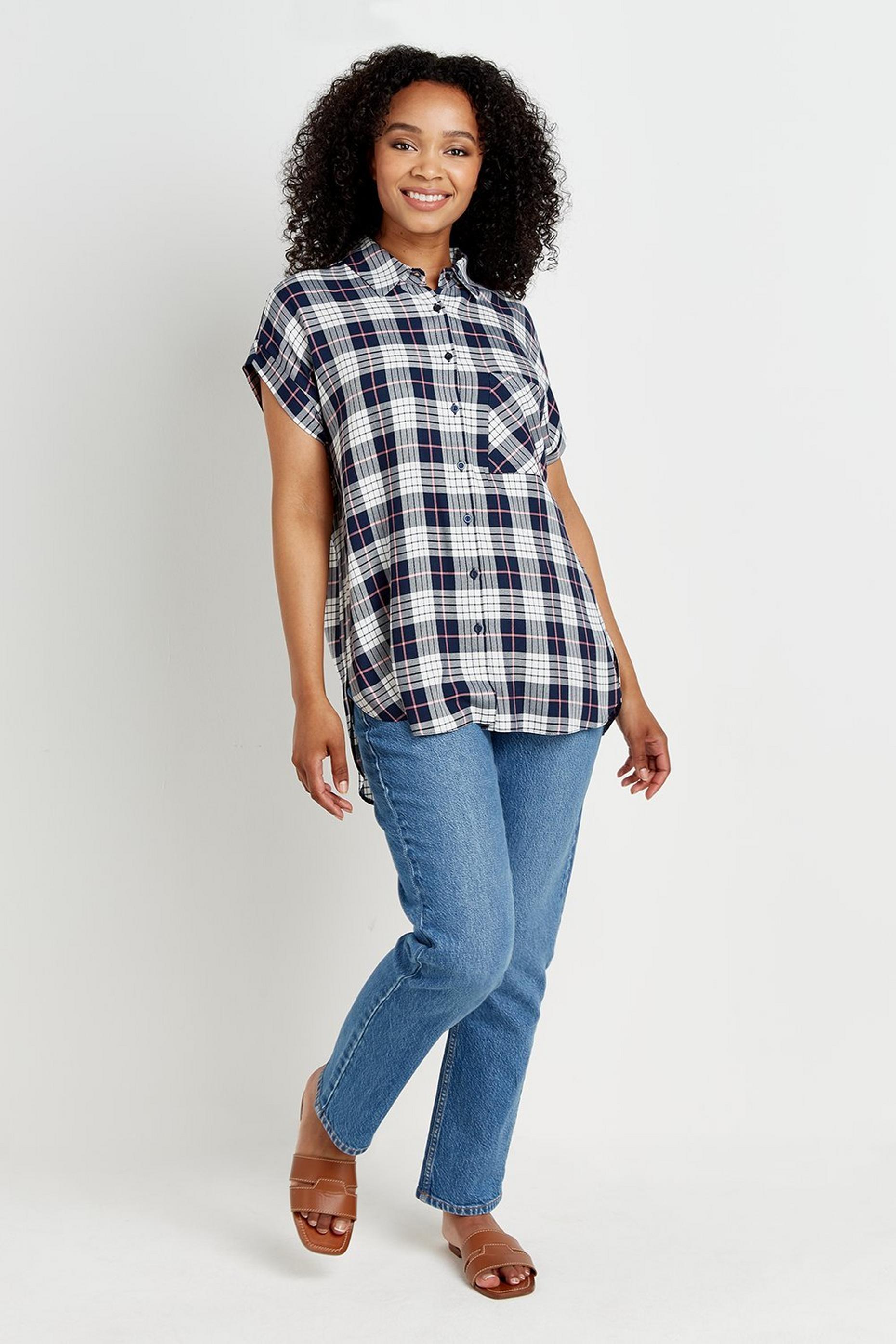 longline checked shirts