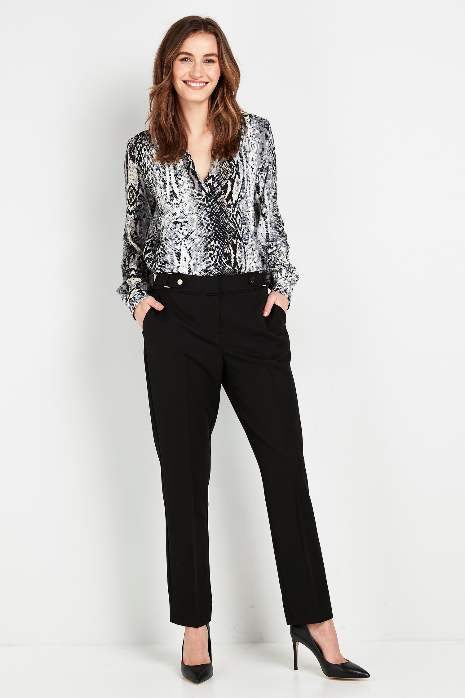petite utility trousers