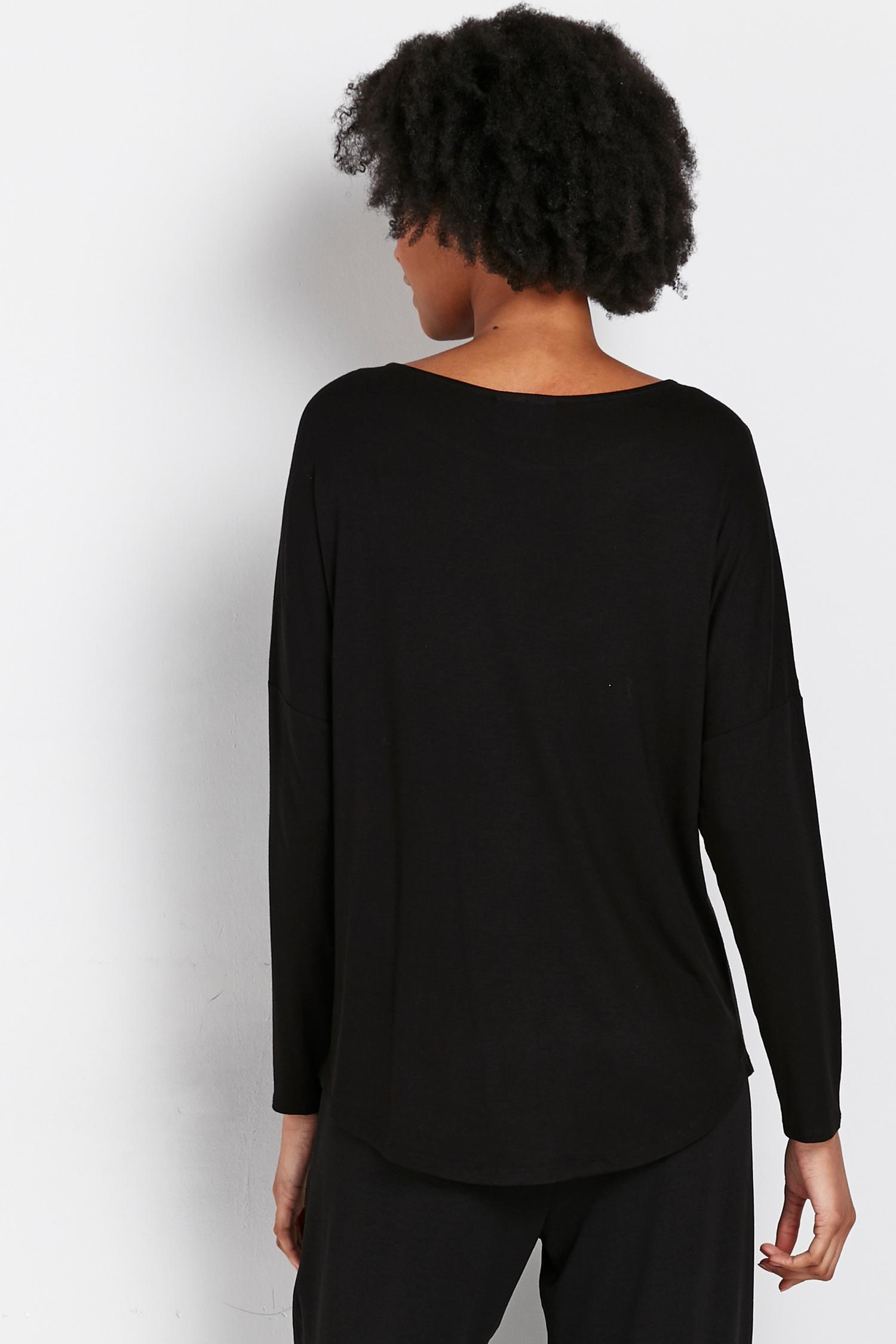 PETITE Black Studded Tunic Top | Wallis UK