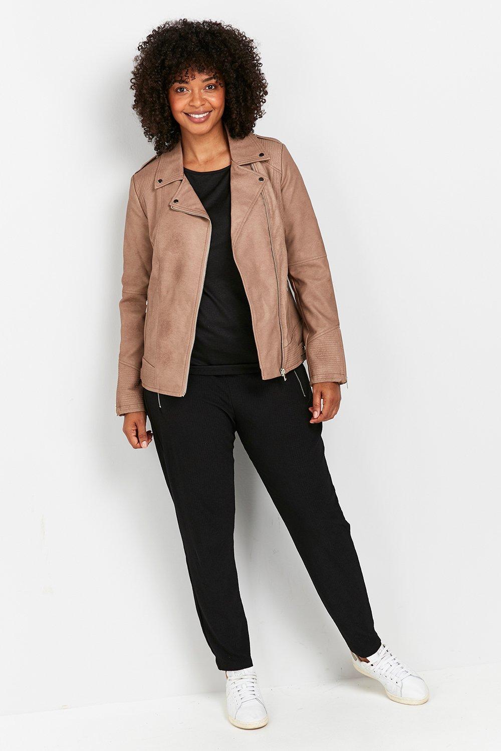 women's faux suede trench coats