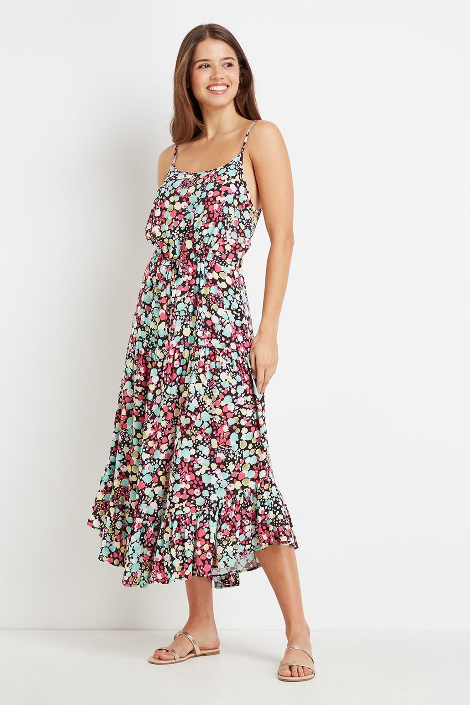 Ditsy Print Frill Hem Sundress | Wallis UK