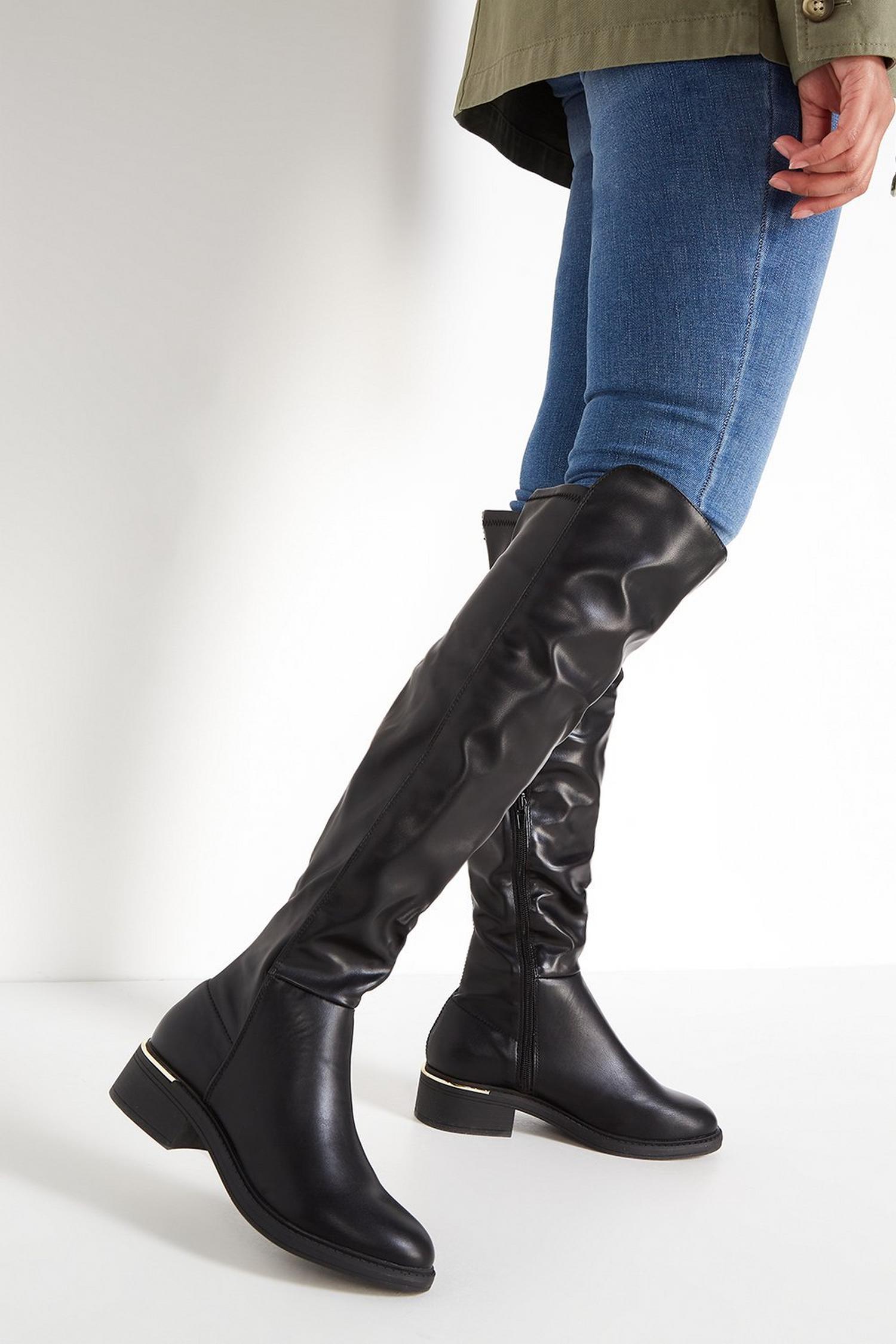 wallis knee boots