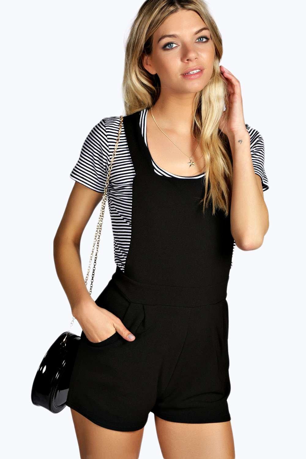 dungarees playsuit
