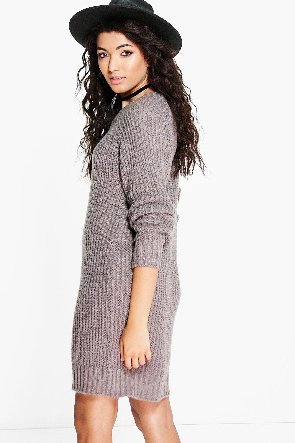 

Мягкое трикотажное платье Jumper, Верблюжий