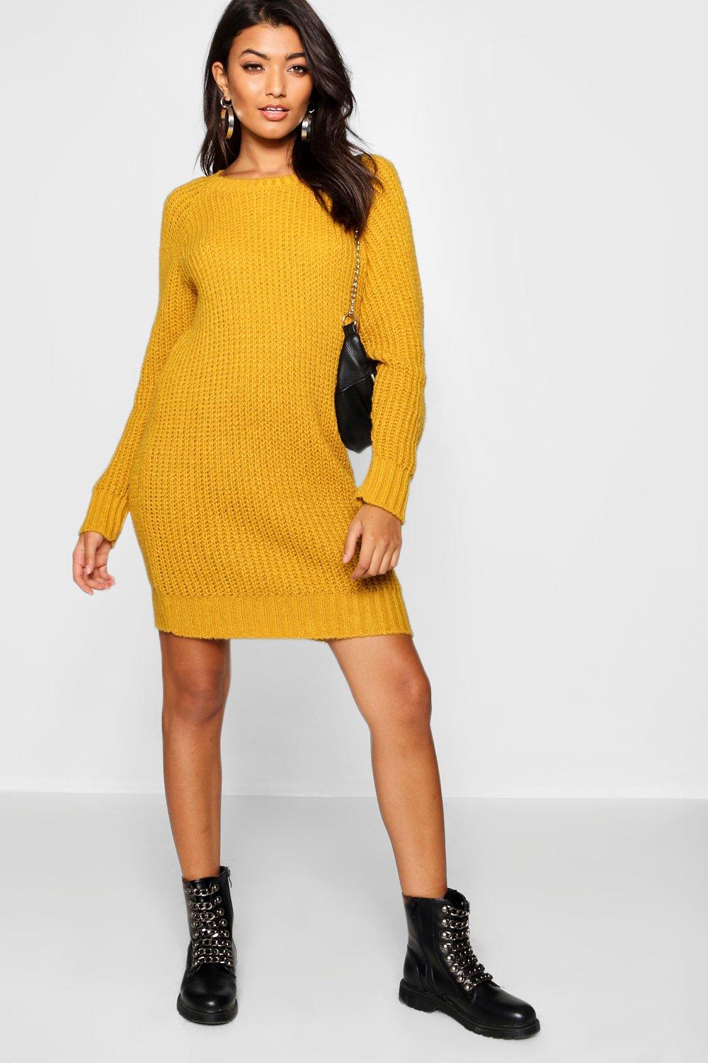 Soft Knit Jumper Dress | Boohoo