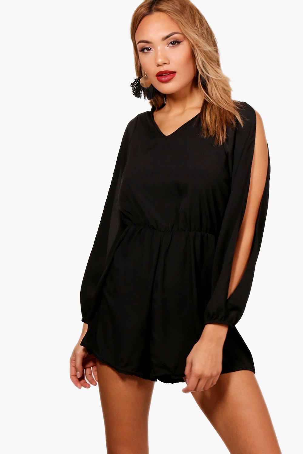 crepe playsuit
