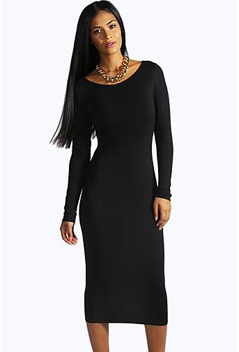 Midi Dress | Mid Length & Pencil Dresses at boohoo.com