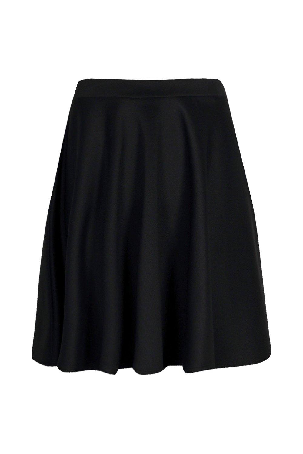 Базовая черная юбка
