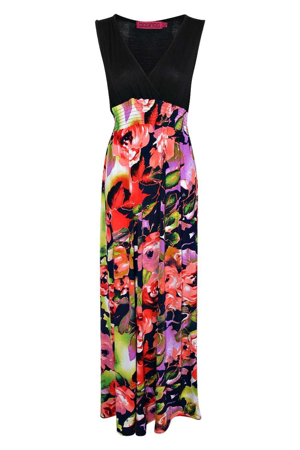 Kiera Rose Print Maxi Dress