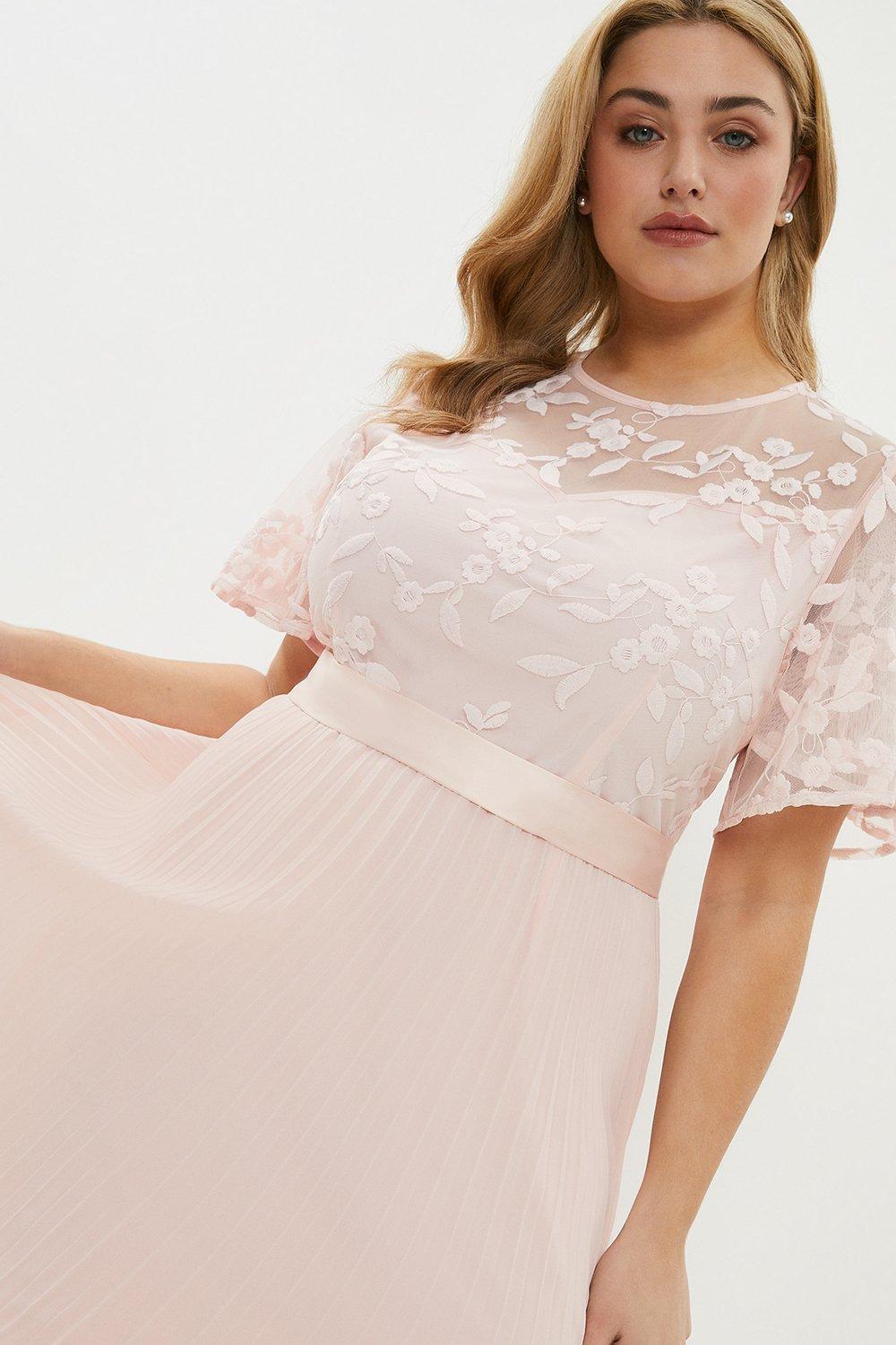 white embroidered dress plus size