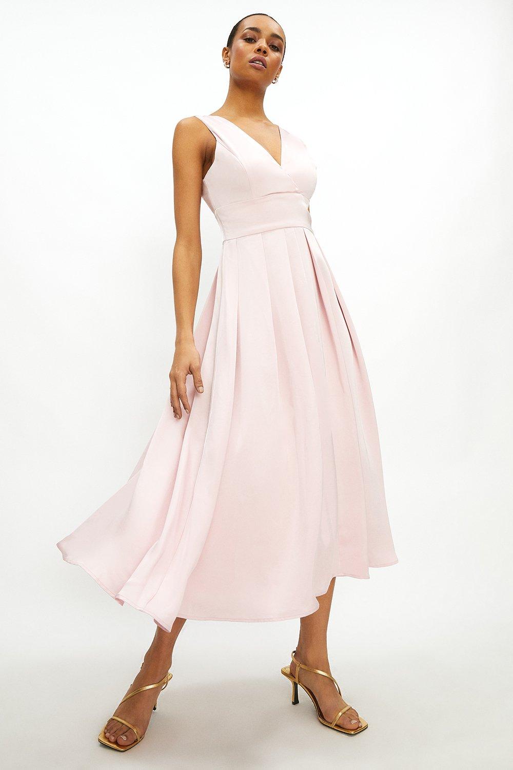 Full Satin Midi | Coast