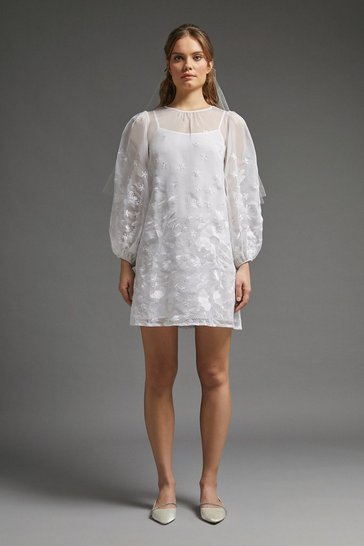 Coast – Flare Sleeve Keyhole Fishtail Maxi Gown Robes de mariée The Wedding Explorer