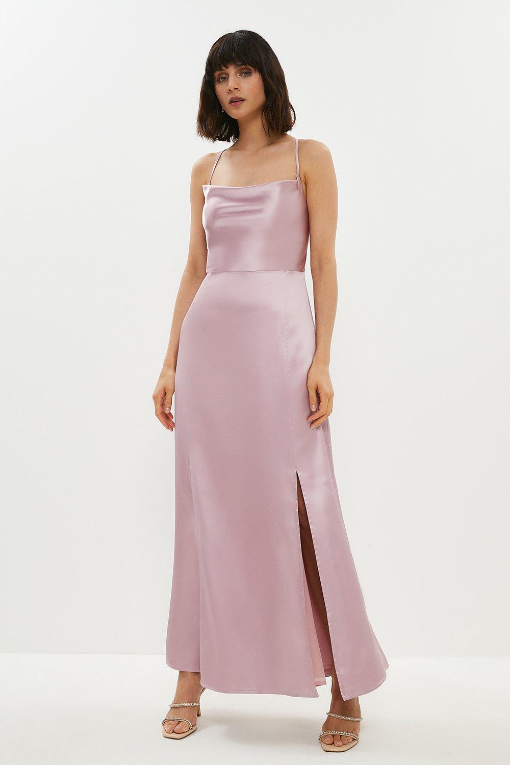 hot pink prom dress 2019