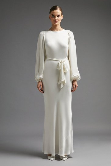 Coast – Midi Dress With Statement Bow Robes de mariée à moins de 200 euros COAST