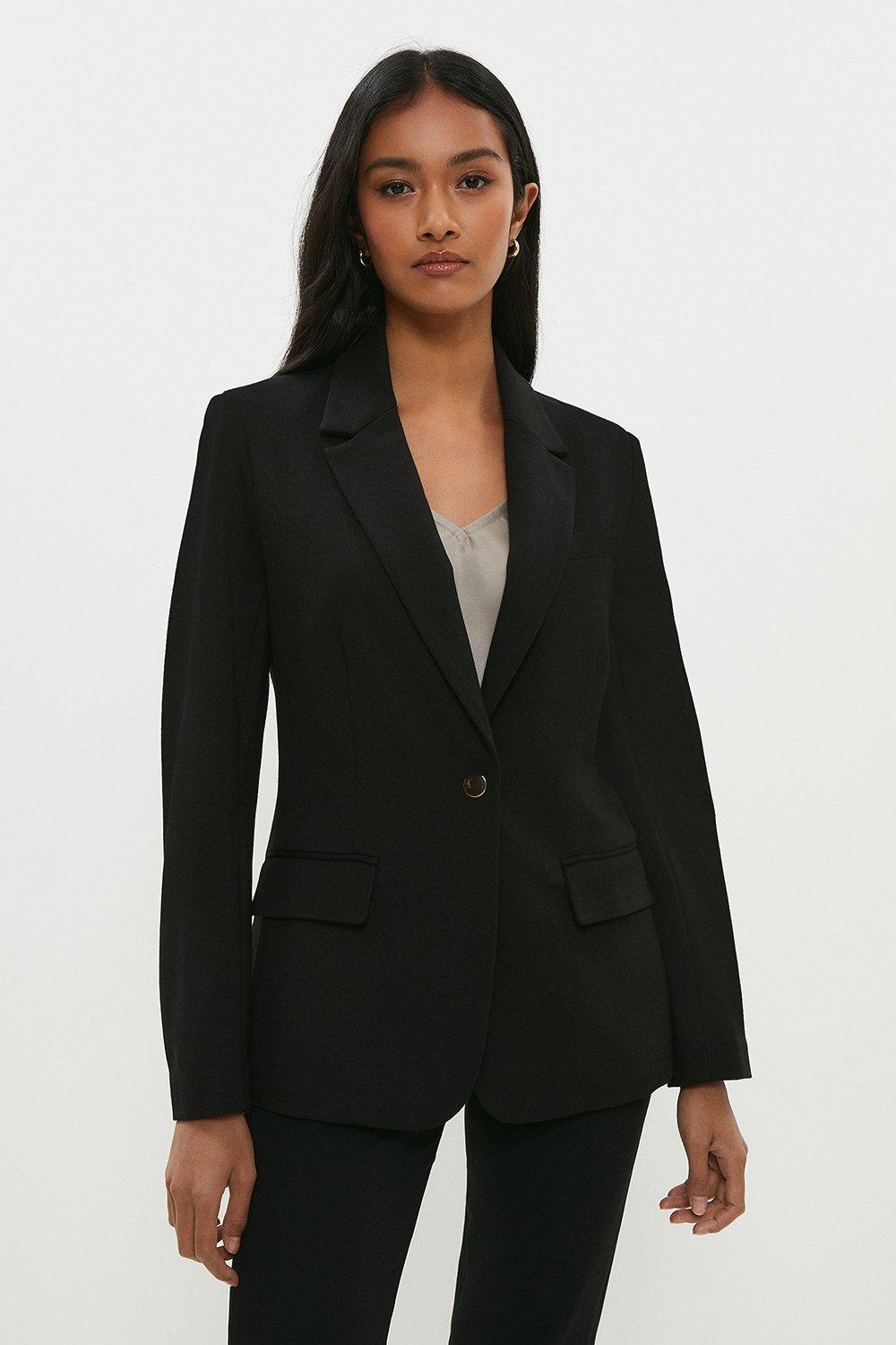 long black dress jacket womens