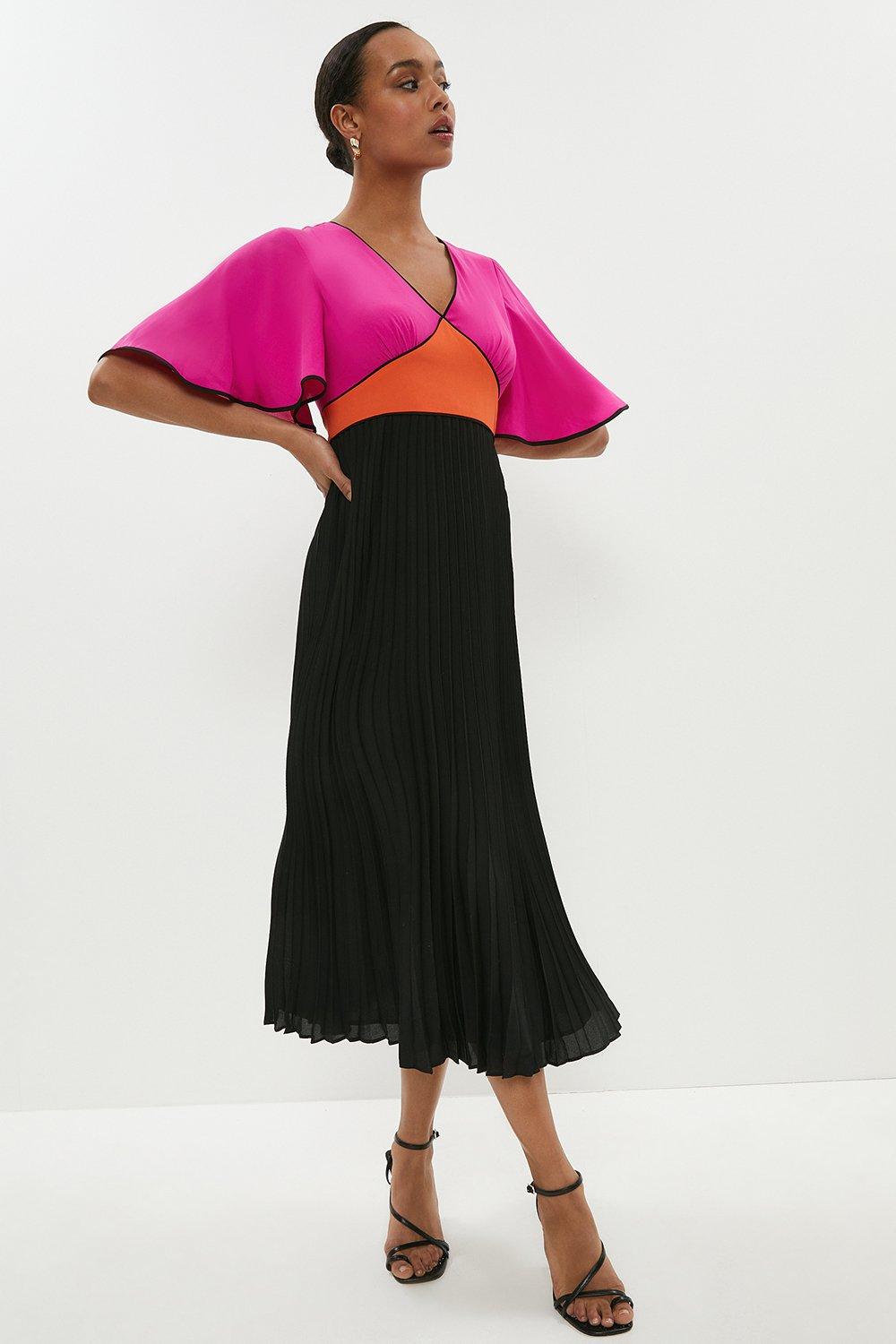 coast lola colour block dress