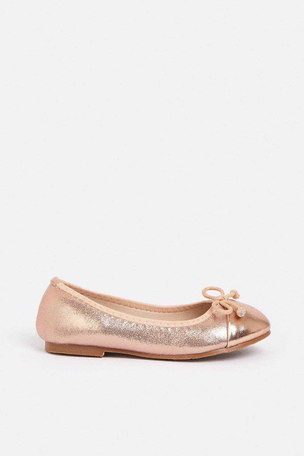 rose gold dress shoes girls