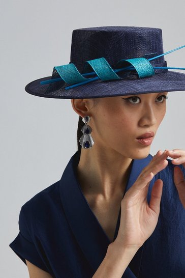 Lisa Tan Premium Curl Detail Hat