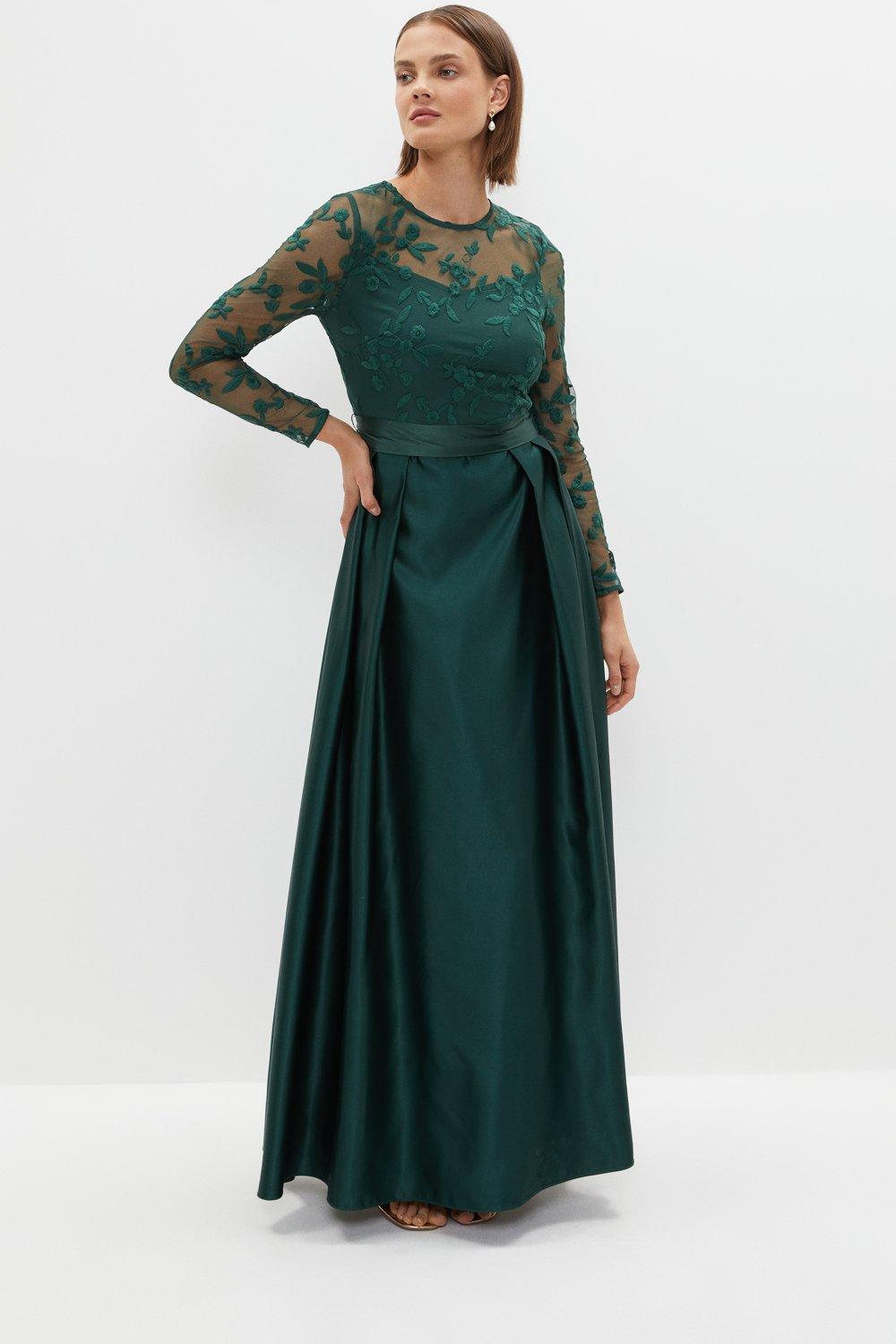 dark.green bridesmaid dresses