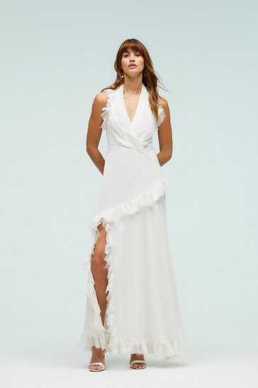 Coast – Bardot Twill Full Skirted Dress Robes de mariée The Wedding Explorer