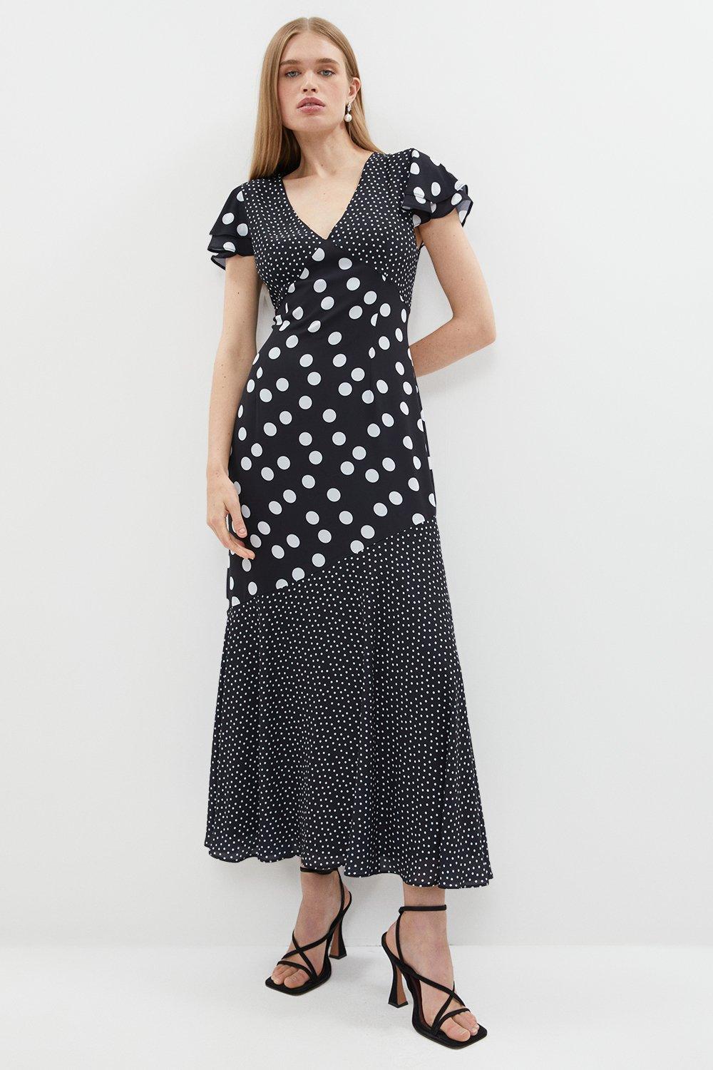 red spotty summer dress