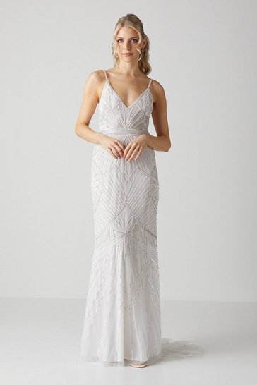 Coast – Embellished Cami Maxi Dress Robes de mariée The Wedding Explorer
