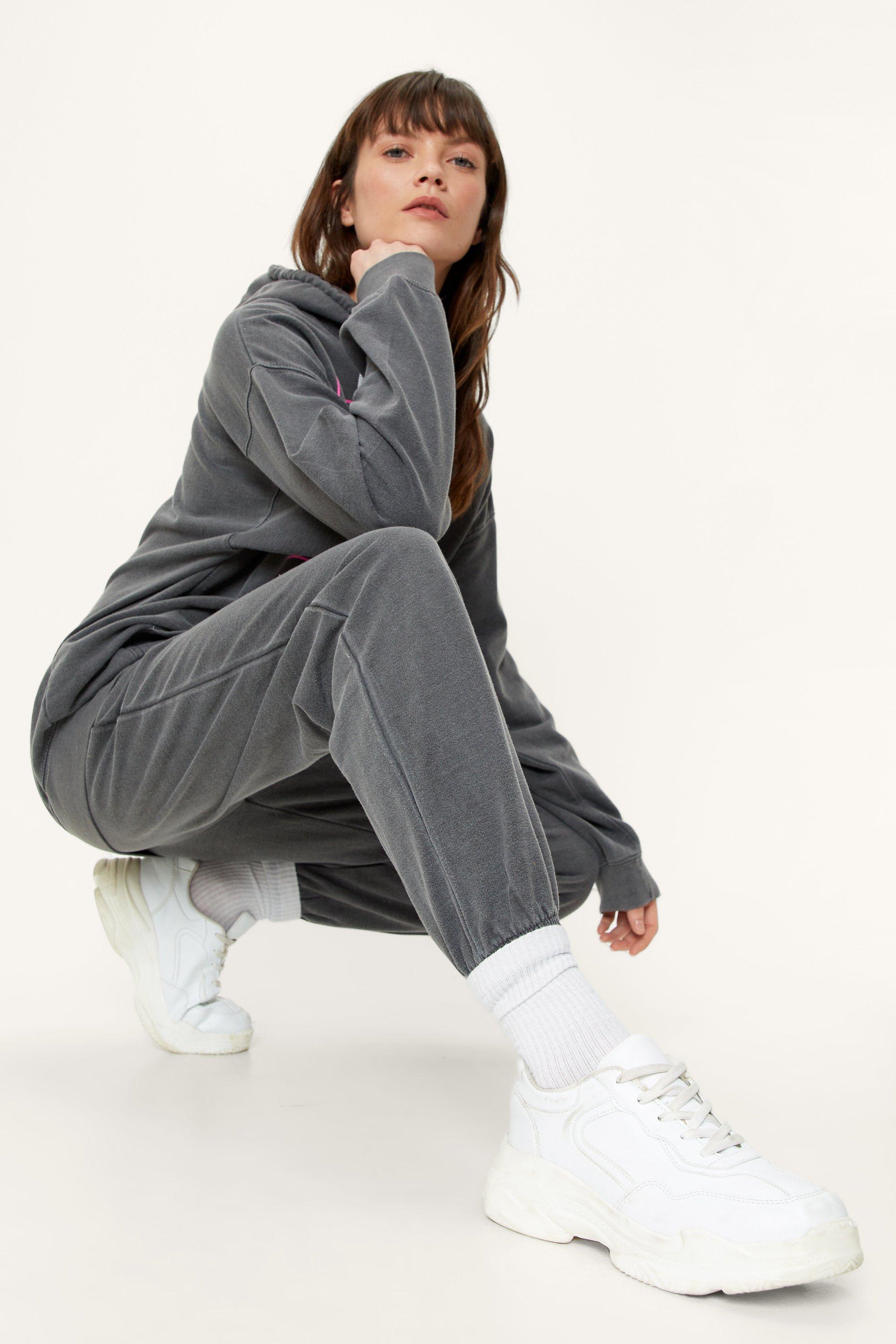 Jogging À Imprimé Graphique Colorée - Gris - S, Gris